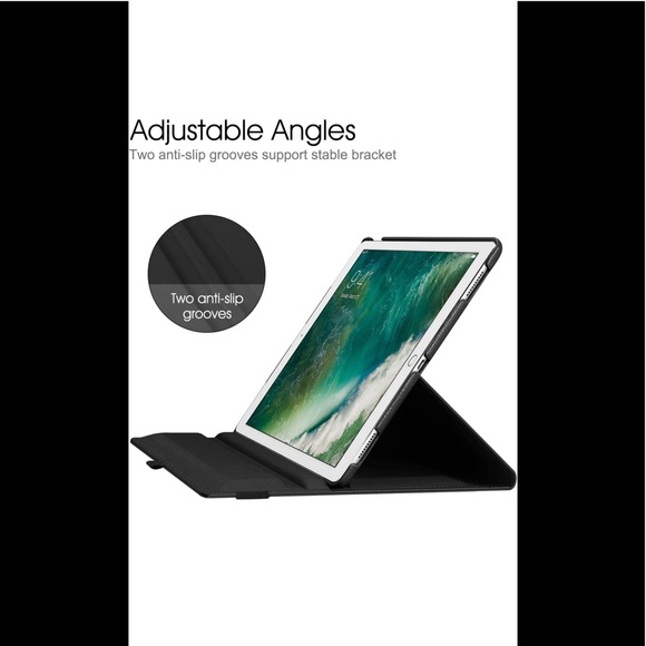 Other - iPad Pro 12.9inch 2017 & 2015 (2nd & 1st Generation), 360 Degree Swiveling Stand